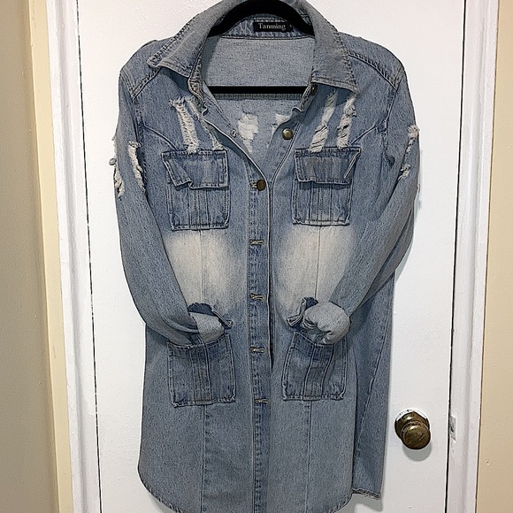 Oversized Jean Jacket - Picture 5 of 5